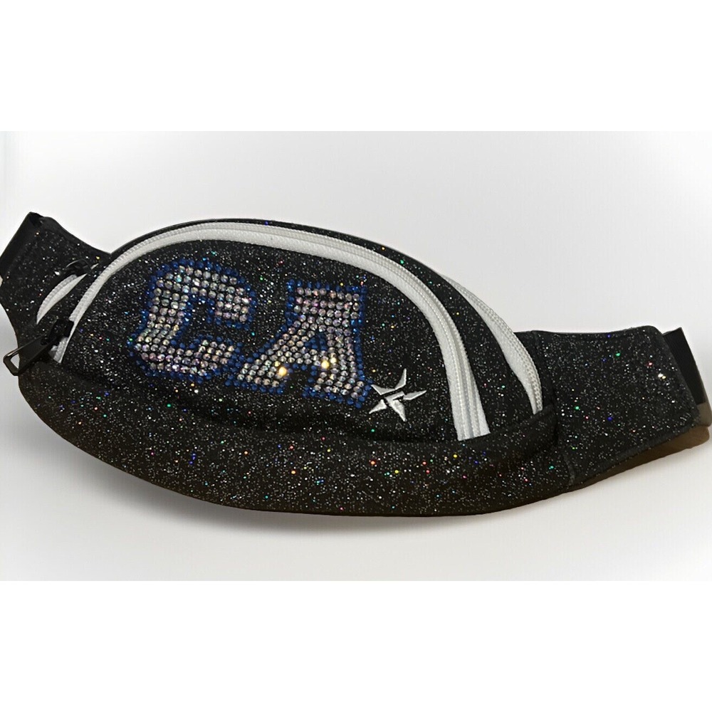 Rebel Athletic GRIZZ GIRLS Fanny Waist Pack Glitter Adjustable Strap